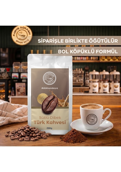 Sütlü Dibek Türk Kahvesi 250gr Diğer