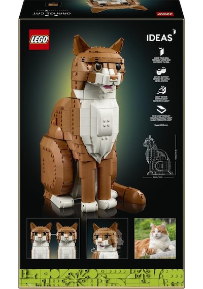 Lego 21376 Ideas Turuncu Kedi