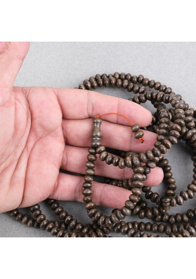 Mercimek Ağacı 500lük Tekerlek Kesim 7x6mm Zikir Tesbihi
