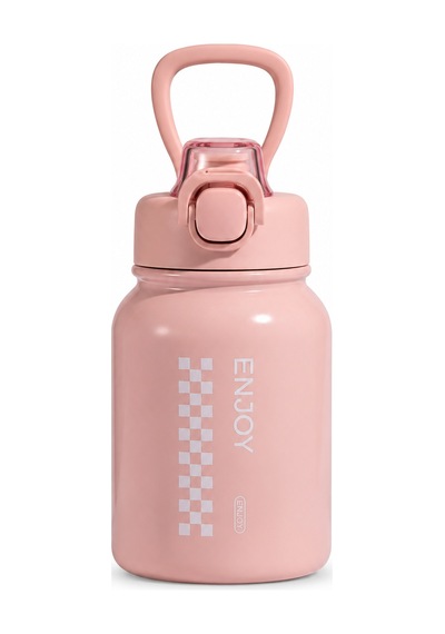 Shotay Chees Çelik Termos Matara Pembe 600 Ml.