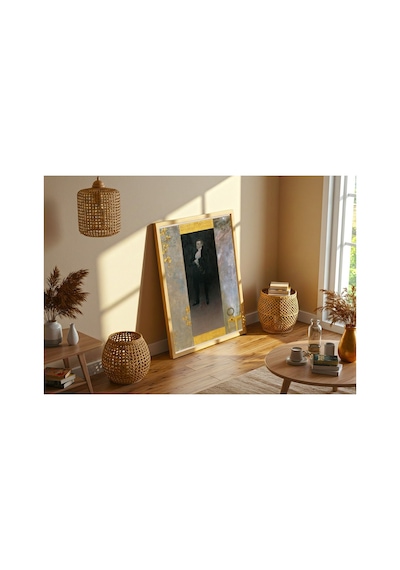 Klimt Clavigo'da Carlos Rolünde Josef Lewinsky Çerçevesiz Poster 30x42 Cm A3 Tablo Art Nouveau