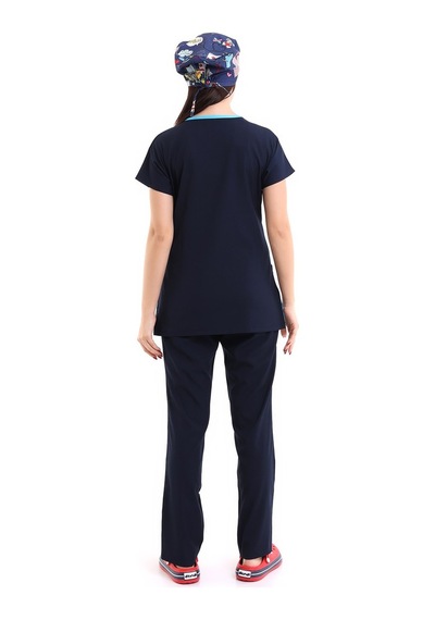 Bflex Soft Yarasa Kol Takım - 6402 Lacivert Soft-6910