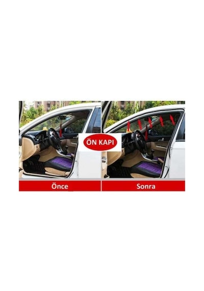 Contacall 3m Oto Kapı Kaput Bağaj Ses Toz Yalıtım Fitili 5 Metre