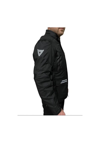 Venom Motosiklet Montu Tourex 4 Mevsim Ce Sertifikalı Long Touring Motorcu Mont Siyah