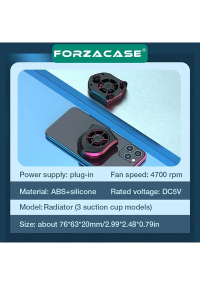 4700 Rpm Vakumlu Kablolu Telefon Soğutucu Fan - Fc562