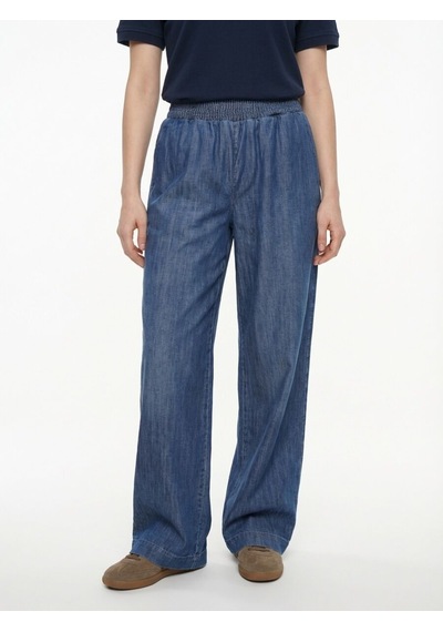 LOFT Wide Leg Regular Fit Kadın Pantolon Lf2043075 Q1.v1 Denim
