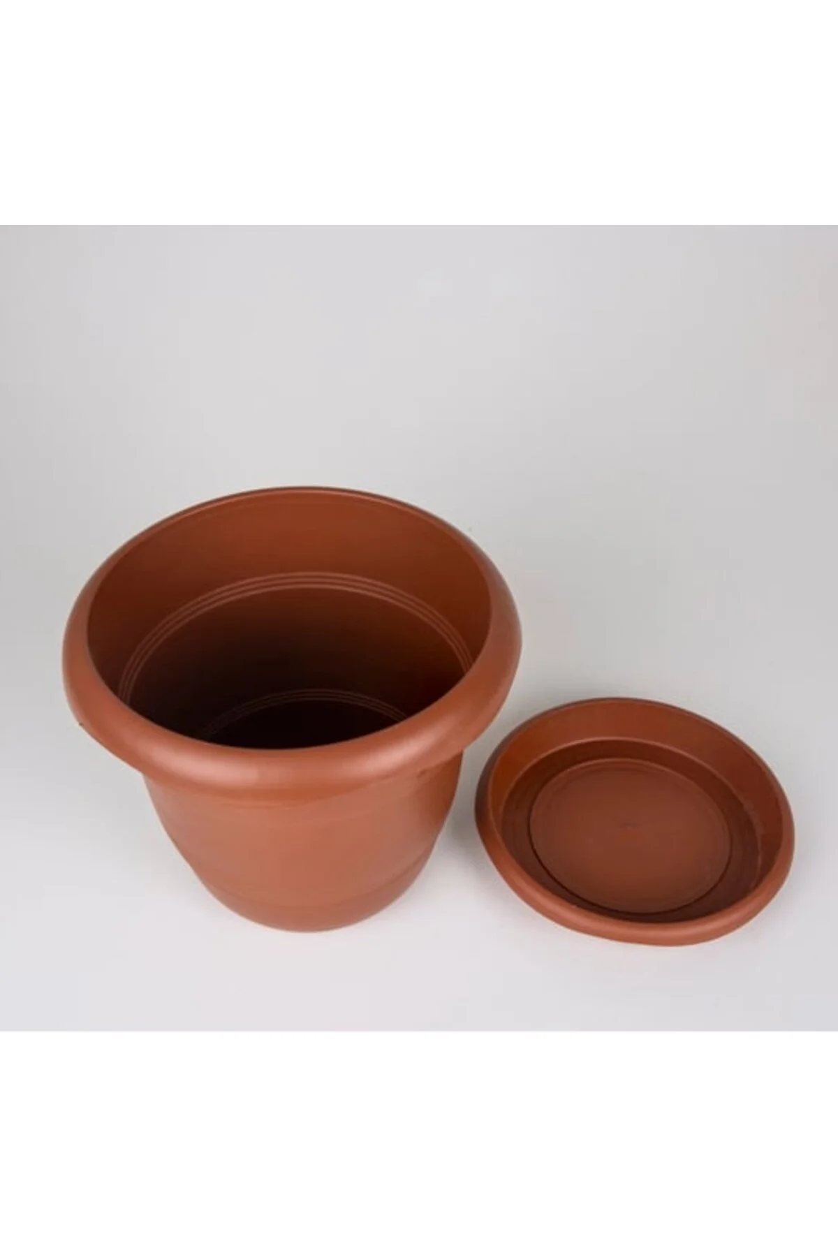 Villa Saksı 3.7 Litre Saksı 23x19 Cm İç & Dış Mekan Şık Tasarım" 3.7 L