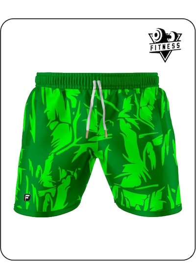 Freeside Freesıde Neavy Tropic Training Short Yeşil