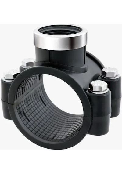Poelsan 110x3/4" Güçlendirilmiş Halkalı Sedlok, Pn16, Poelsan, Türkiye 338779917