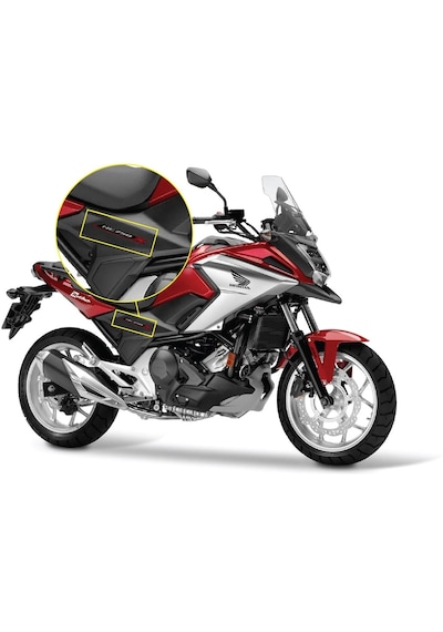 Honda Nc 750x Tasarım Sticker Etiket Modeli