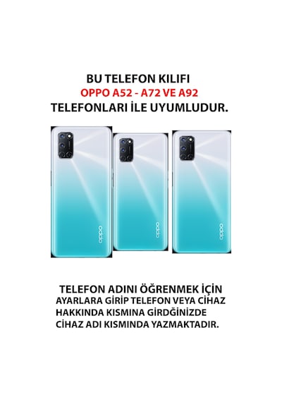 Oppo A52-a72-92 Uyumlu Sevimli Kawaii Tavşan Ve Havuç Desenli Krem Baskılı Silikon Kılıf