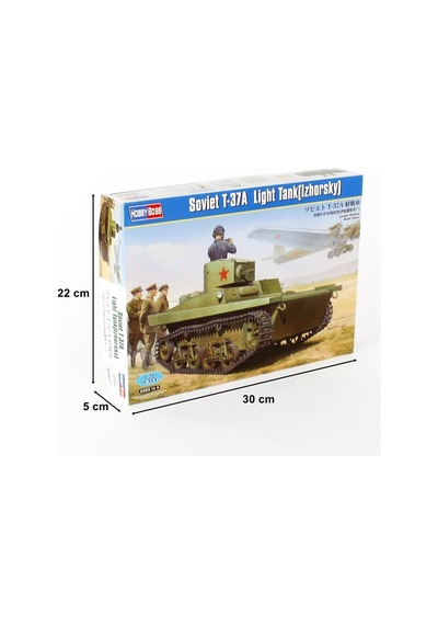 Hobbyboss 83821 1/35 Ölçek, Sovyet T-37a Hafif Tankı Izhorsky , Plastik Model Kiti-51289