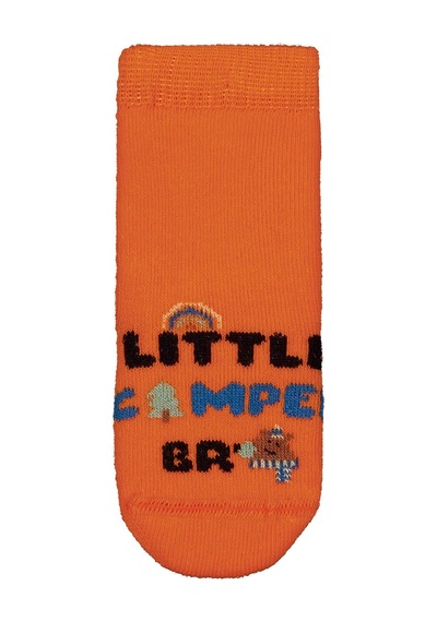 Civil Baby Little Camper Havlu 6-18 Ay 2'li Bebek Erk Çorap Set - Standart 12 Ay