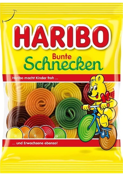 Haribo Bunte Schnecken 160 g