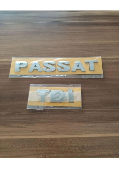 Passat Tdı Bagaj Yazısı 1998-2004 Passat Tdı Yazı Takım 2li Passat Tdı Arka Bagaj Yazısı