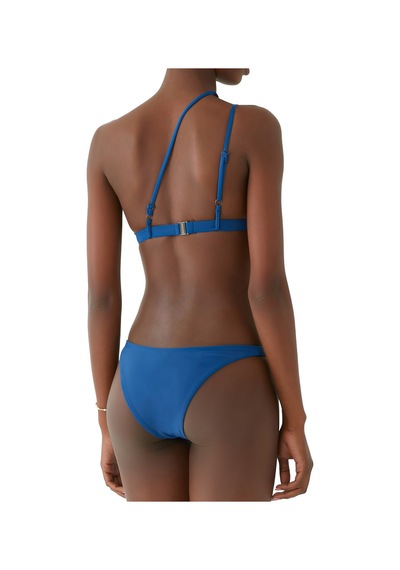 Lea The Label Tek Omuzlu Mavi Bikini Üstü 2070-mavi