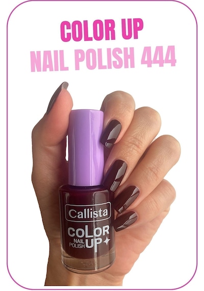 Callista Color Up Nail Polish Oje 444 Boy Bye - Bordo