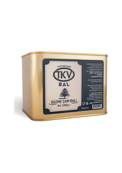 Tkv Süzme Çam Balı 2 KG