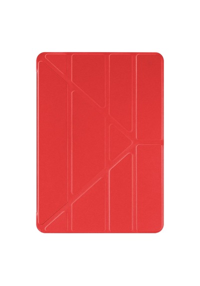 Apple İpad Pro 13 2024 Kılıf A2925-a2926 Origami Pencil Kırmızı İpad Pro 13 2024 İle Uyumlu Kılıf - Kırmızı