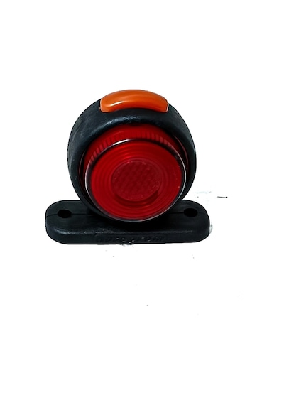 Mini Star Takoz Lambası Neonlu 12-24 V Kırmızı Beyaz