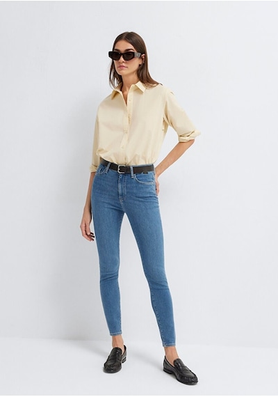 Mavi Serenay Mid Brushed Gold Premium Denim Kadın Kot Pantolon M100980-a1549