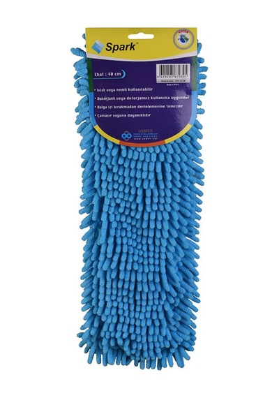 Spark Teleskopik Mop Plastik Yedek 50 CM Çok Renkli