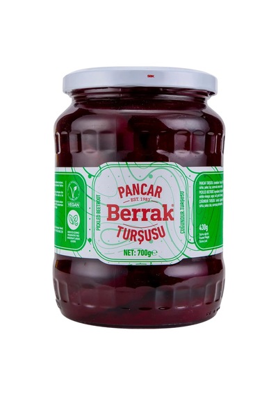 4 Adet Berrak Pancar Turşusu 700 G
