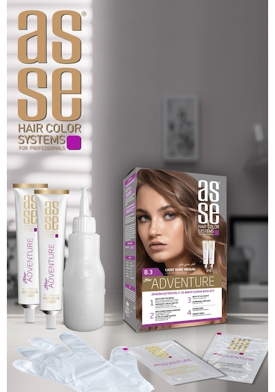Asse Set Boya 8.3 Açık Dore Kumral (530343085)