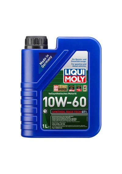 Lıquı Moly 10w60 Motor Yağı Synthoil Race Tech Gt1 1 Litre 8908