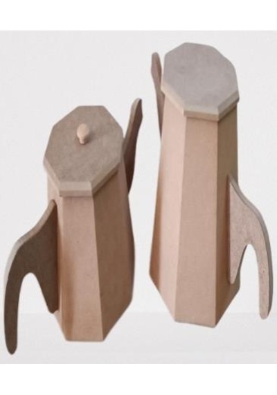 1448bng90229hobi Adn Dekoratif Çaydanlık Cnc Kesim Ahşap Mdf Ham Model El Yapım Ahşap