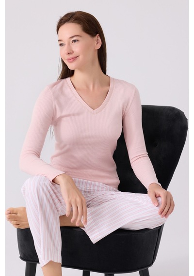 Arnetta Kadın Pembe Pijama Takımı Ar3120-s-v1 Pembe