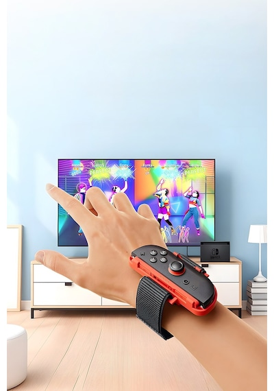 Nintendo Switch 2 Spor Oyun Kiti Kontrolcü Aksesuar Seti Joy-con Uyumlu Raket Boks Ve Bileklik