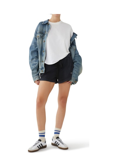 Fear Of God Yüksek Performanslı Jersey Koşu Şortları Siyah