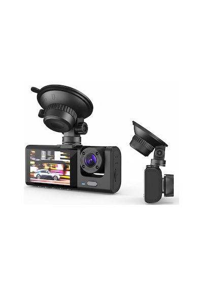 Araç İçi Kamera Çift Kameralı Dvr Ayarlanabilir Açılı Premium Kamera