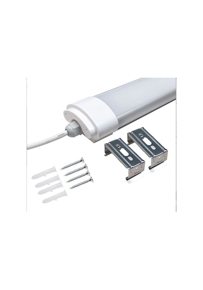 10 Adet Cata Ct 2480 Acil Kitli 40w 120cm Led Etanj Aydınlatma 6400k Beyaz Işık Siyah