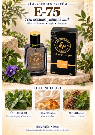 KP E-75 Erkek Parfüm EDP 50 ML