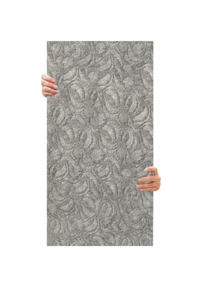 Yeni Nesil Kendinden Yapışkanlı Duvar Kağıdı - 52x98 Cm, Açık Gri