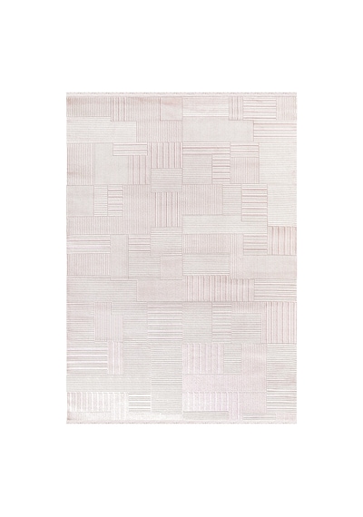 Perla 4031 Krem Uzun Ömürlü Yumuşak Polyester Halı Krem