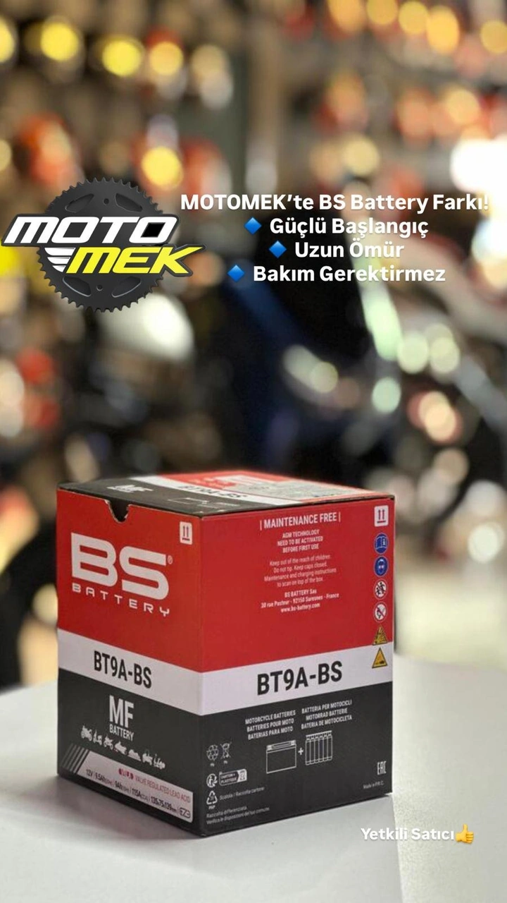 Cf Moto 250 Nk Uyumlu Bs Battery Bt9a-bs Motosiklet Aküsü Yt9a