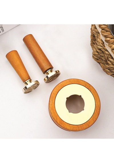 Sanat Temalı Mum Mührü Seti Sarı 1 Karışık