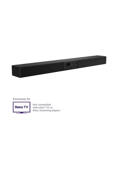 Tcl Roku Tv İçin Alto R1 Kablosuz 2.0 Kanal Ses Çubuğu Tsr1-na Black