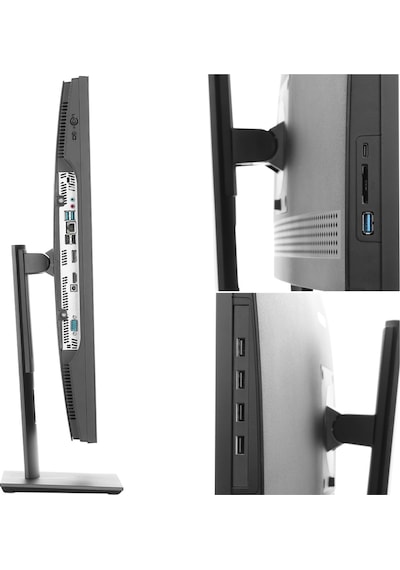 Green GT24 i5-12400 16 GB 512 GB SSD 24" W11 All In One Masaüstü Bilgisayar Siyah