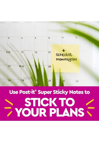Super Sticky Notes, 5 X 20,3 Cm 3 Pads