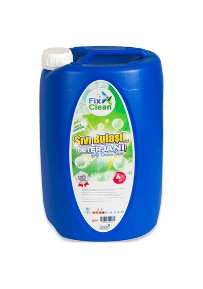 Fix Clean Extra Sıvı Bulaşık Deterjanı Yağ Çözücü Etkili 4 KG