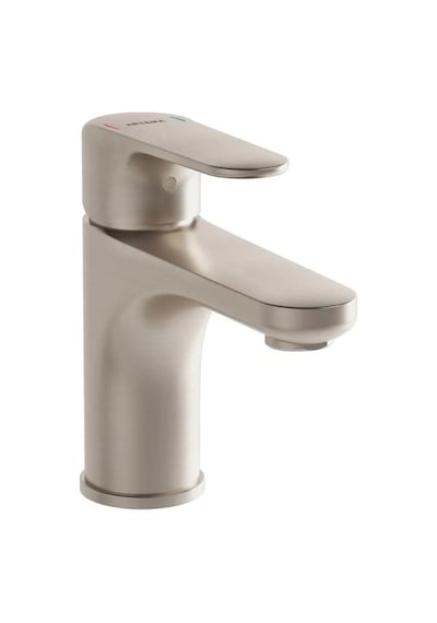 VitrA Root Round Lavabo Bataryası Fırçalı Nikel A4270534