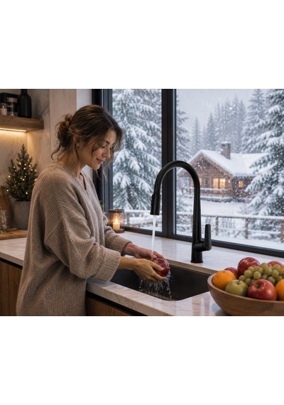 Gon Black Spiralli Arıtma Çıkışlı Evye Bataryası Acar 05.01.391 Çok Renkli