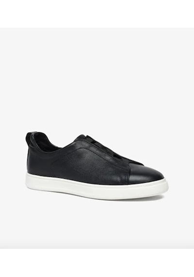 Greyder 18952 6y Siyah Hakiki Deri Erkek Sneaker Spor Ayakkabı Siyah