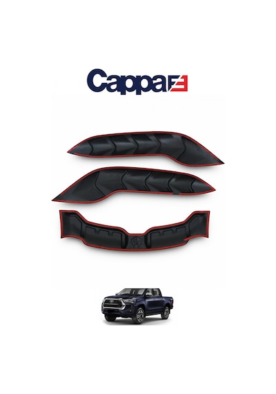Cappafe Hilux Dragon Pack Kaput Koruma 3Prç  2021