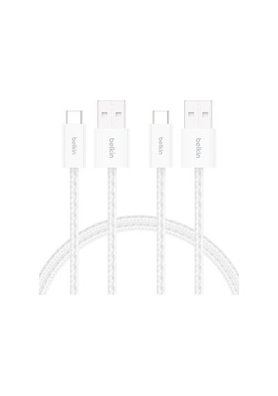 2'li Örgülü Usb-a - Usb-c Kablo, 1,5 M, 15 W, Yumuşak, Esnek Ve Hızlı Şarj Kablosu, İphone 17 Ve 16 Serisi, Galaxy S25, Pixel 10, İpad Pro Ve Daha Fazlasıyla Uyumlu, Beyaz 2'li Örgülü Usb-a - Usb-c Kablo, 1,5 M, 15 W, Yumuşak, Esnek Ve Hızlı Şarj Kablosu, İphone 17 Ve 16 Serisi, Galaxy S25, Pixel 10, İpad Pro Ve Daha Fazlasıyla Uyumlu, Beyaz