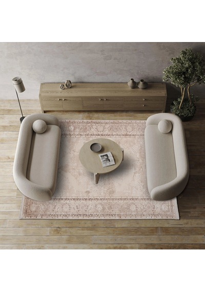Dolce Vita Halı Opera 8512 Wheat Modern Salon Halısı Bej